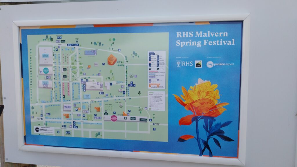 RHS Malvern Spring Festival EverEdge Malvern Map 1024x576 