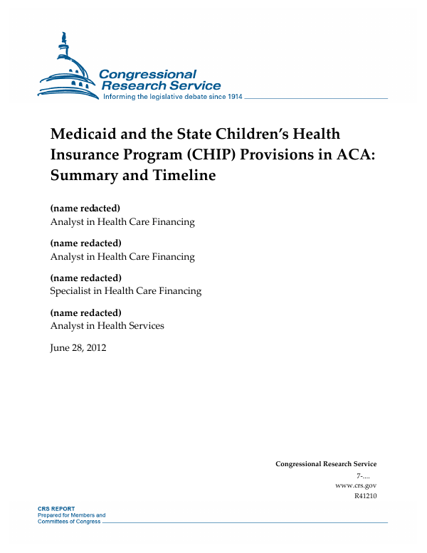 Check out this guide to determine which states have kaiser health care and what your benefits are when traveling in the us and internation. Medicaid And The State Children S Health Insurance Program Chip Provisions In Aca Summary And Timeline Everycrsreport Com