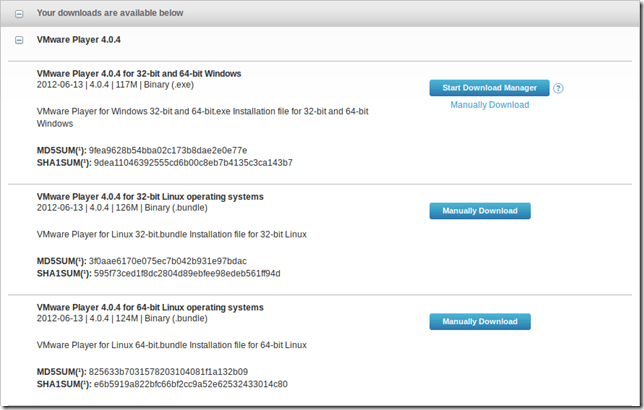 VMware Player Download VMware Player Download