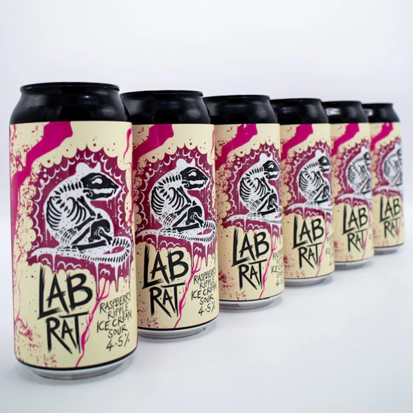 Lab Rat Raspberry Ripple Ice Cream Sours