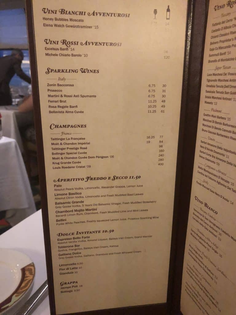 Disney Cruise Palo Brunch Or Dinner Everythingmouse Guide