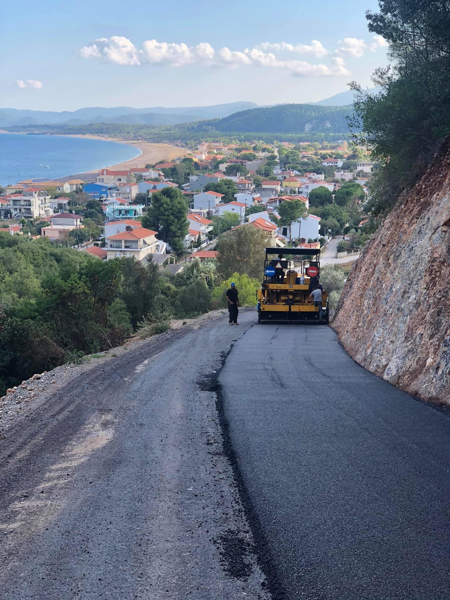 Dromos Agia Anna Skali Asfaltostrwsh Kykloforia Eyboia Eidhseis Evima Eidhseis Eyboia