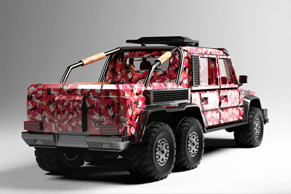 Mercedes Benz G63 Amg 6x6 Auto Zitzmann