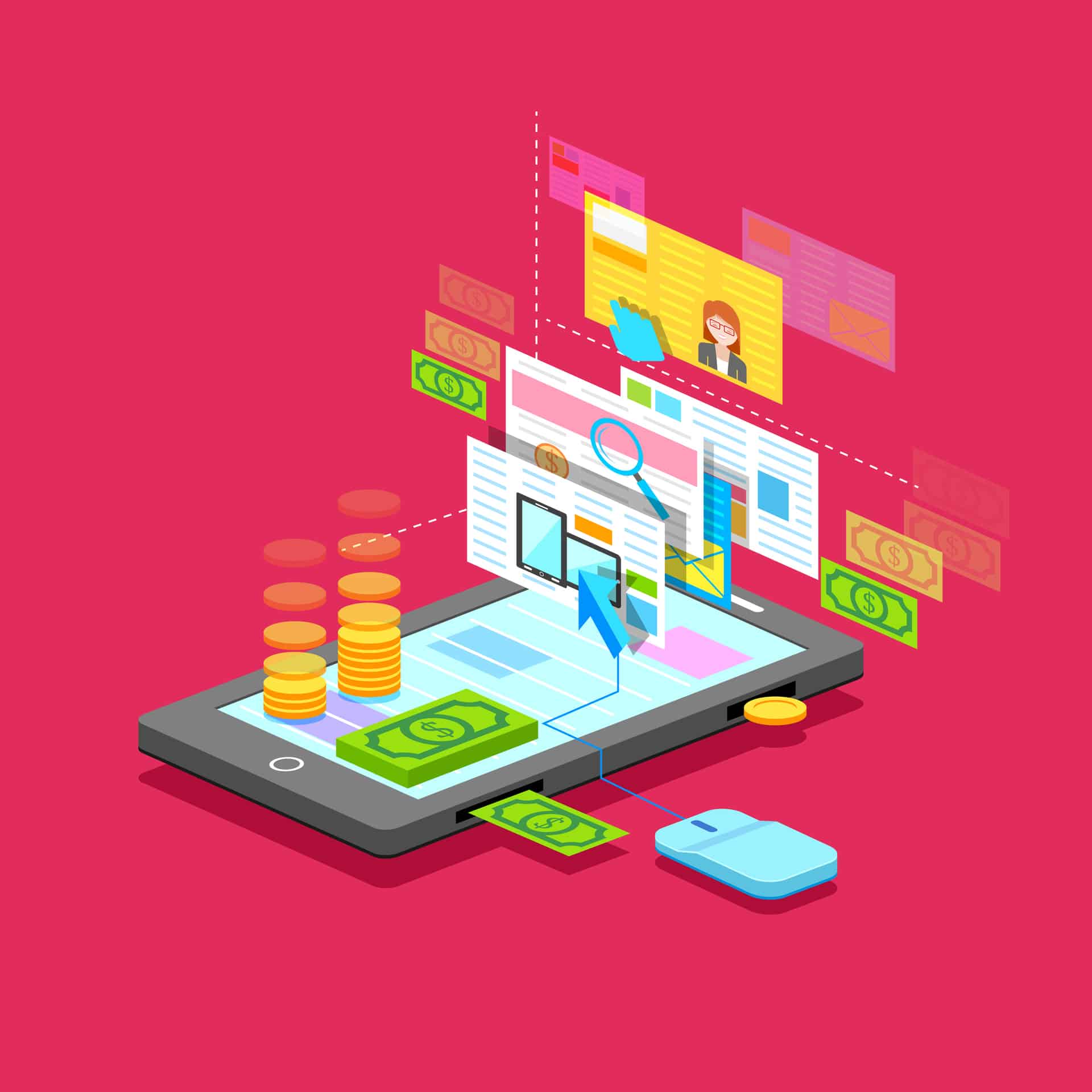 Hyperhuman Digital Publishing And Content Monetisation Platform - Geometric Designs - Modern 8K Collection