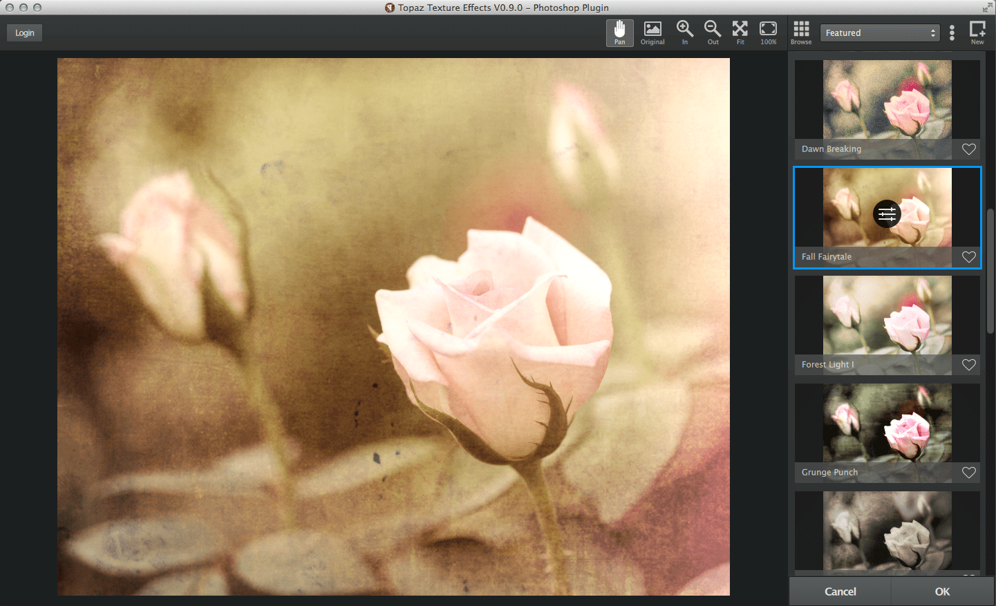 Topaz Texture Effects
