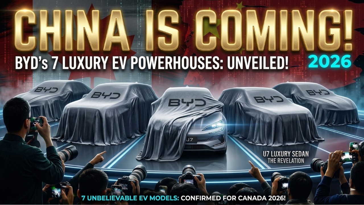 CONFIRMED Top 7 BYD Cars Coming To Canada In 2026 EVSHIFT 1774508313 