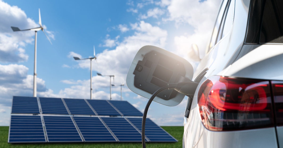 Bi-directional charging and solar panels