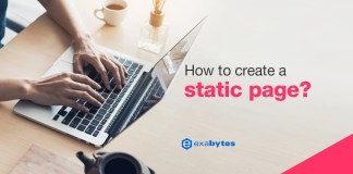 How to Create A Static Page how to create a static page