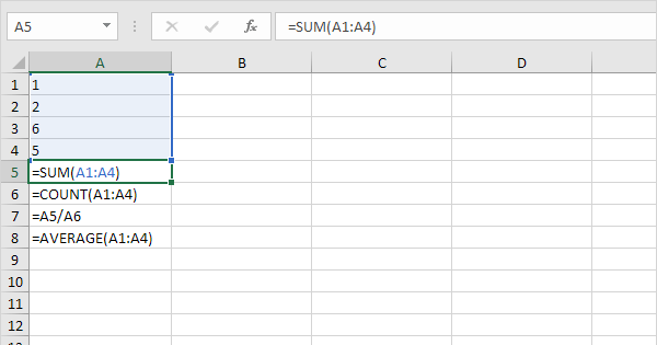 Using shortcut keys in excel to display formula. Show Formulas In Excel Easy Excel Tutorial