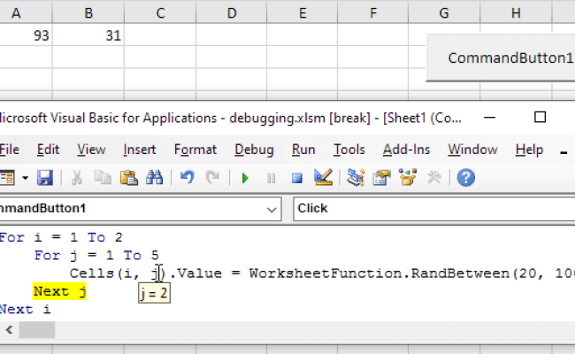 Debugging In Excel VBA - Step By Step Tutorial