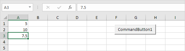Basics of vba / macros chapter