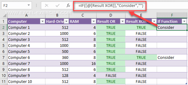 Excel Category Excel Exercise