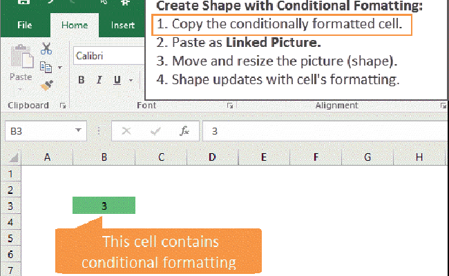 2 Ways To Apply Conditional Formatting To Shapes (Video Tutorial ...