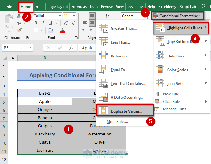 How To Compare Two Columns For Finding Differences In Excel 2022 