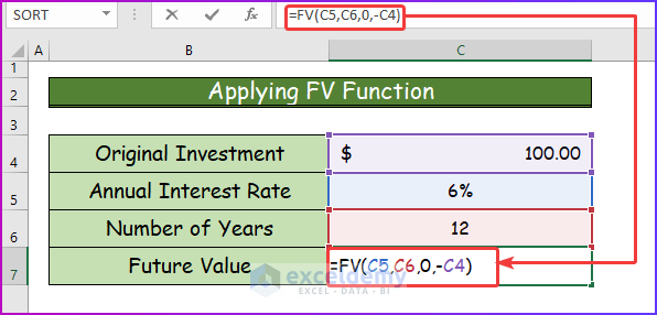 How to Use Compound Interest Formula in Excel (4 Easy Ways) (13) How to Use Compound Interest Formula in Excel (4 Easy Ways) (13)