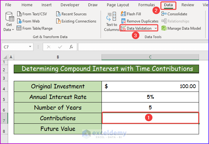 How to Use Compound Interest Formula in Excel (4 Easy Ways) (7) How to Use Compound Interest Formula in Excel (4 Easy Ways) (7)