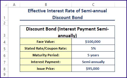 How To Calculate The Effective Interest Rate On Bonds Using Excel 4 - Nature Image Collection - High Resolution Quality