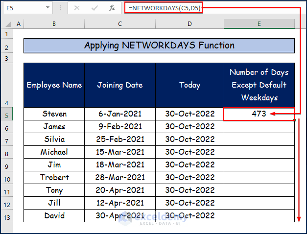 Kuinka käyttää Excel-kaavaa päivien laskemiseen päivämäärästä tähän päivään (18) Kuinka käyttää Excel-kaavaa päivien laskemiseen päivämäärästä tähän päivään (18)