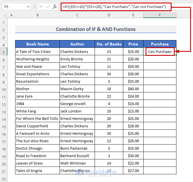 How to Use Excel IF Function with Range of Values (10 Examples) - ExcelDemy (8) How to Use Excel IF Function with Range of Values (10 Examples) - ExcelDemy (8)