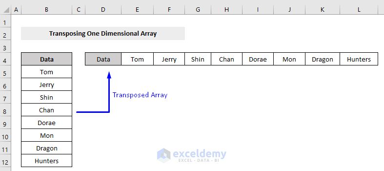 Excel Vba To Transpose Array 3 Suitable Examples Exceldemy - Incredible Abstract Design - Desktop