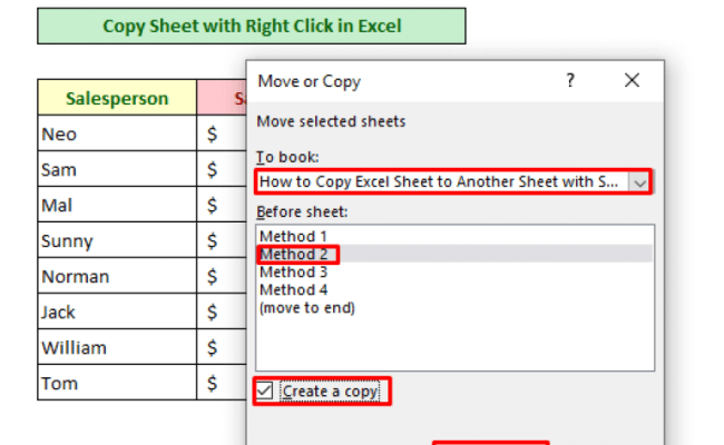 How To Copy Excel Sheet To Another Sheet With Same Format