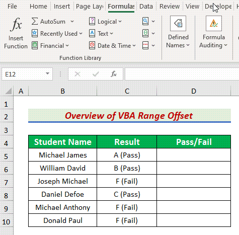 How To Use Vba Range Offset 11 Easy Ways Exceldemy - Desktop City Pictures for Desktop