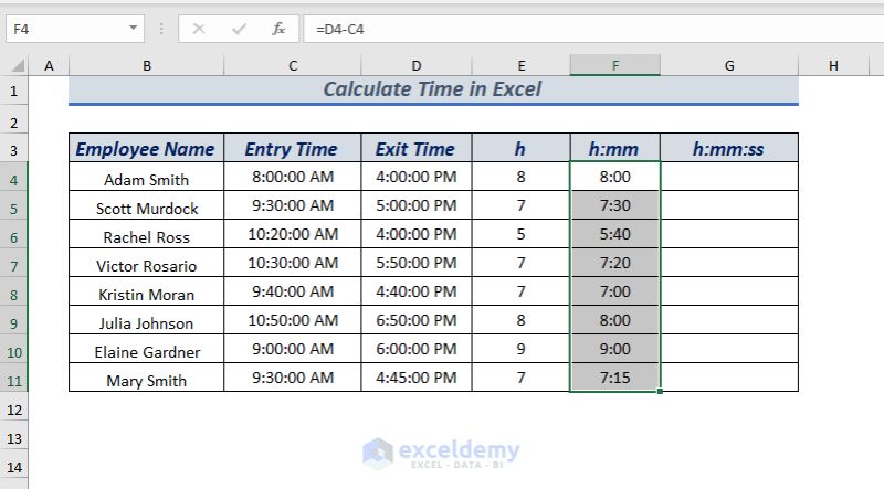 How Can I Use The Time Function In Excel To Accurately Calculate Time - Mobile Abstract Arts for Desktop