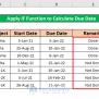 How To Calculate Due Date Formula In Excel - Design Talk
