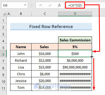 How to Keep a Cell Fixed in Excel Formula (4 Easy Ways) - ExcelDemy (9) How to Keep a Cell Fixed in Excel Formula (4 Easy Ways) - ExcelDemy (9)