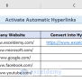 How To Convert Text To Hyperlink In Excel (5 Methods) - ExcelDemy