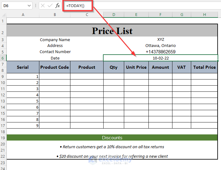 How to Make a Price List in Excel (Step by Step Guidelines) - ExcelDemy (4) How to Make a Price List in Excel (Step by Step Guidelines) - ExcelDemy (4)