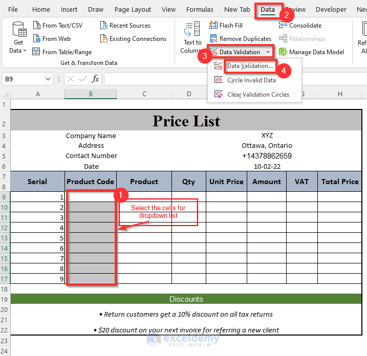 How to Make a Price List in Excel (Step by Step Guidelines) - ExcelDemy (6) How to Make a Price List in Excel (Step by Step Guidelines) - ExcelDemy (6)
