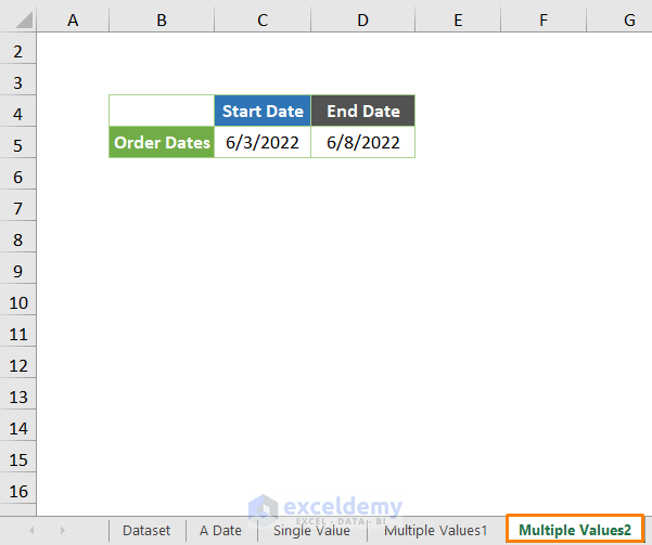 VLOOKUP Date Range and Return Value in Excel (4 Suitable Methods) (6) VLOOKUP Date Range and Return Value in Excel (4 Suitable Methods) (6)