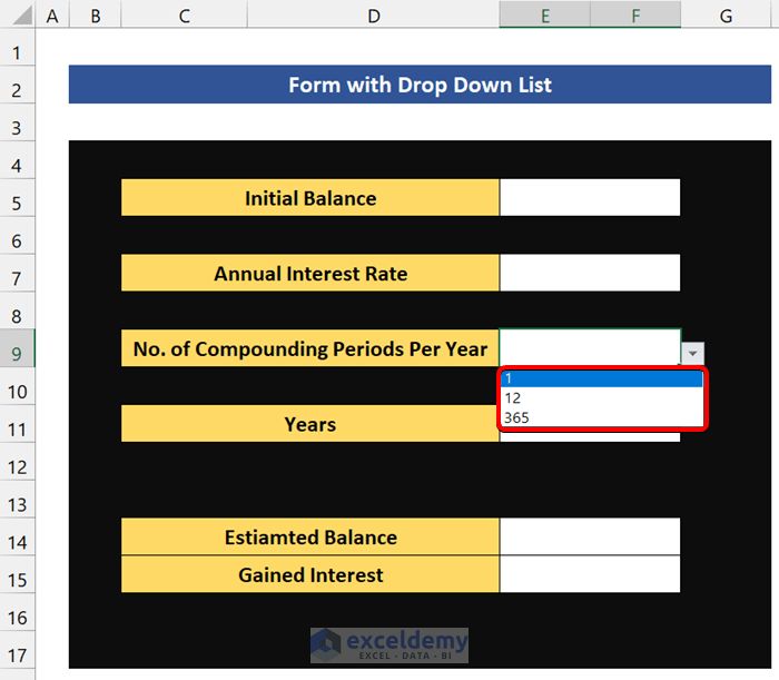 Excel Tutorial How To Create A Form In Excel With Drop Down List - Download Beautiful Ocean Pattern | Full HD