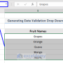 How To Create A Data Validation Drop-Down List With VBA In Excel (7 ...