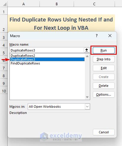 How To Use Vba Code To Find Duplicate Rows In Excel 3 Methods - Best Geometric Wallpapers in Ultra HD