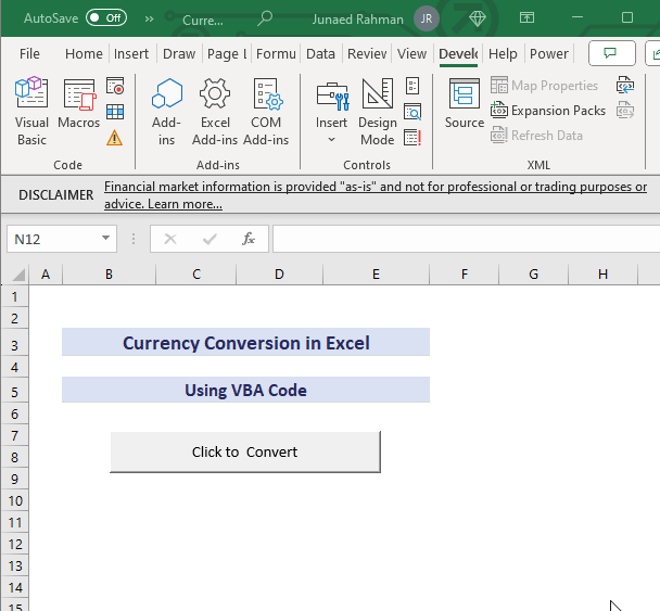 How to Convert Currencies in Excel (7 Methods) - ExcelDemy (36) How to Convert Currencies in Excel (7 Methods) - ExcelDemy (36)