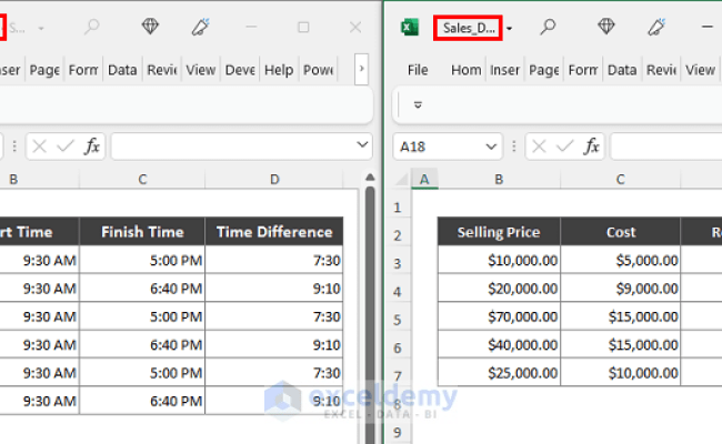 How To Open Multiple Excel Files In One Window: 4 Easy Methods