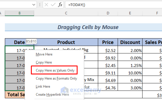 How To Convert Formula Result To Text String In Excel (7 Ways)