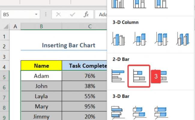 How To Create A Progress Tracker In Excel (3 Handy Ways) - ExcelDemy