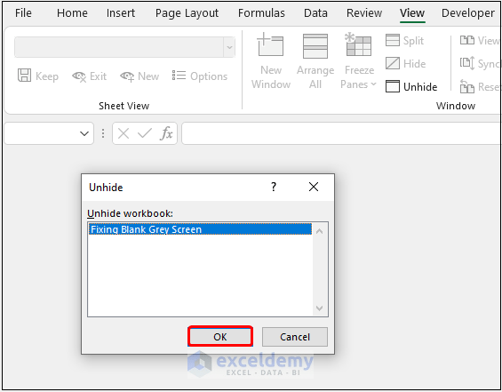 [fixed!] excel file opens blank grey screen (7 working solutions)