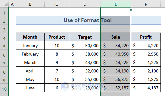 How to Hide and Unhide Columns in Excel (7 Methods) - ExcelDemy (8) How to Hide and Unhide Columns in Excel (7 Methods) - ExcelDemy (8)