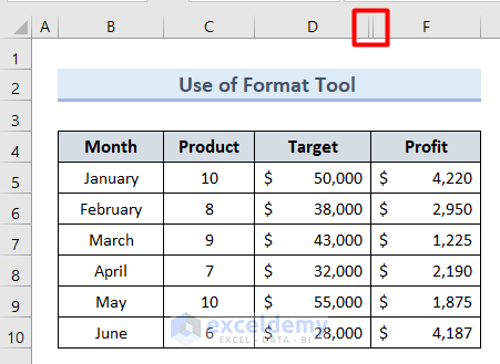 How to Hide and Unhide Columns in Excel (7 Methods) - ExcelDemy (11) How to Hide and Unhide Columns in Excel (7 Methods) - ExcelDemy (11)