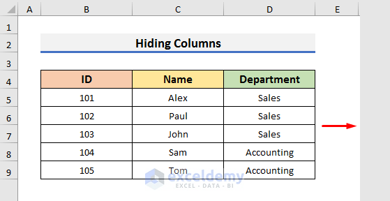 How To Limit Columns In Excel: 3 Quick Methods - ExcelDemy