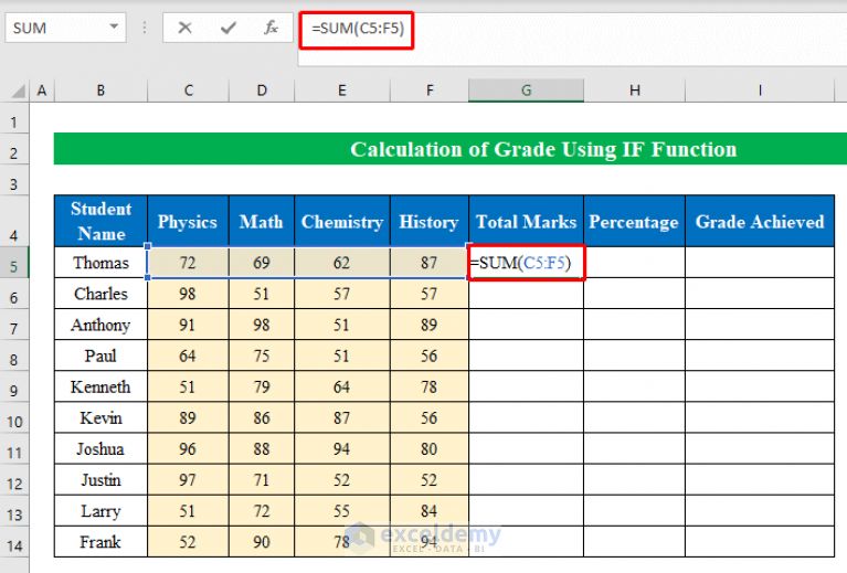 How To Calculate Grade Using An Excel Formula - City Picture Collection - Ultra HD Quality