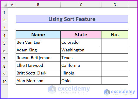 How to flip data upside down in excel (4 ways)