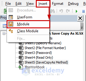 How To Save A Copy As XLSX Using Excel VBA (5 Suitable Ways)
