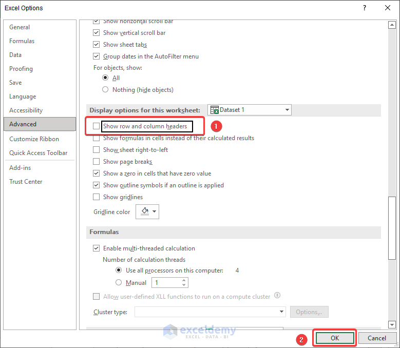 How To Remove Column Headers In Excel: 2 Easy Methods
