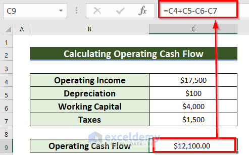 How to Calculate Cash Flow in Excel (7 Suitable Examples) (19) How to Calculate Cash Flow in Excel (7 Suitable Examples) (19)