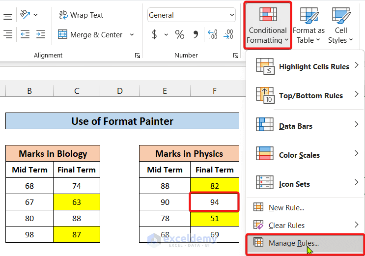 Excel Conditional Formatting Based On List Of Cell References Stack - Artistic Nature Pattern - Desktop